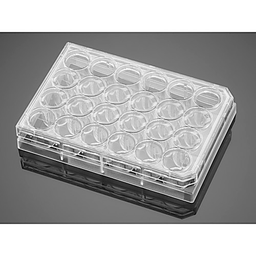 corning  biocoat  matrigel  invasion chambers with 8.0  m pet membrane in two 24-well plates, 12/pack, 24/case