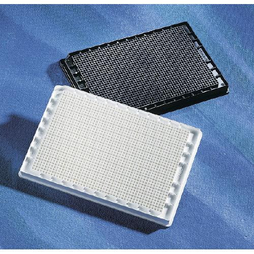 1536 well polystyrene microplates w / lid, sterile, tc-treat