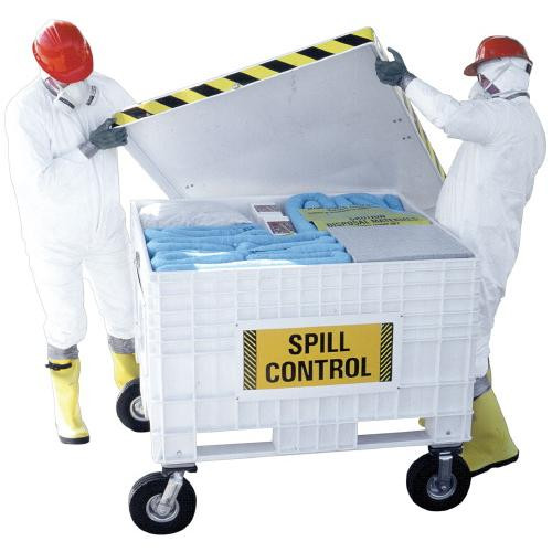 hazmat spill cart