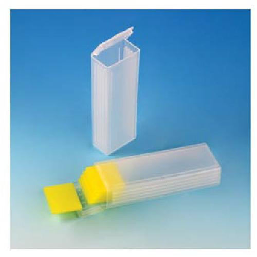 slide mailer, polypropylene, for 1 slide, natural (c08-0422-825)