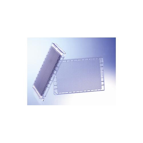 384w plate, ps, non-sterile, flat bottom, clear