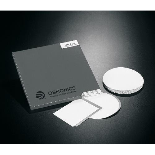 supported nitrocellulose transfer membrane discs, 132mm dia.