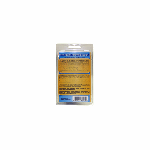 lead water test, 2 tests tests for the epa limit of 15 ppb lead in water, l
