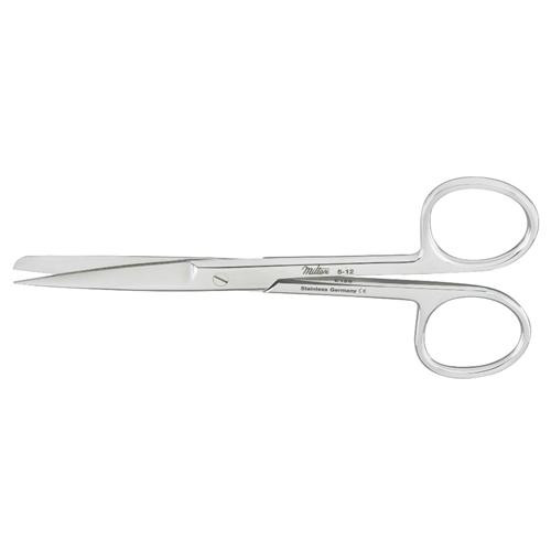 operating scissors, straight, blunt/blunt, 4-1/2