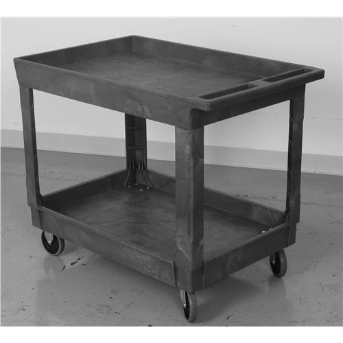 16"x30" plastic service cart 500 lbs.