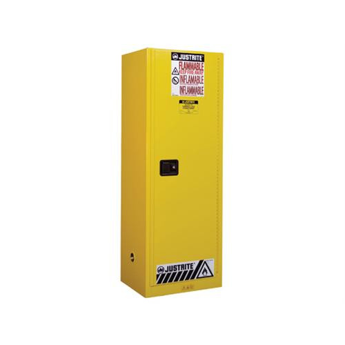 sure-grip ex slimline flammable safety cabinet, yellow, cap. (c08-0472-339)