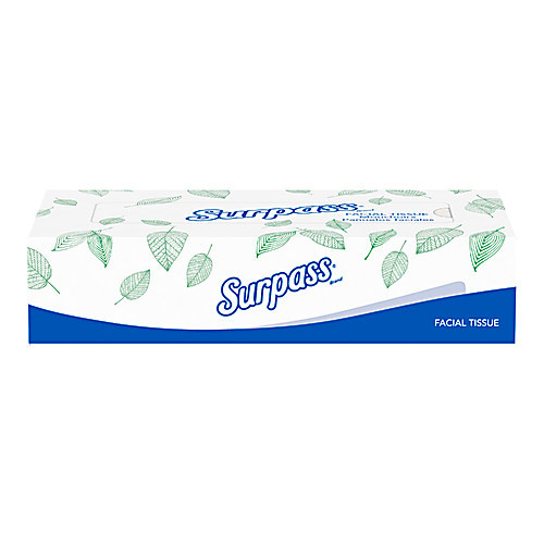 surpassr facial tissue, 125 sheet(s)