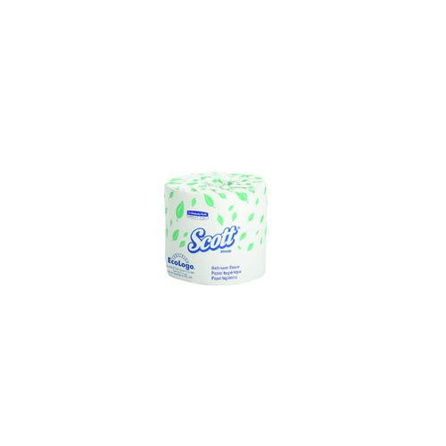 scottr 2-ply standard roll bath tissue, white, 4.1 x 4