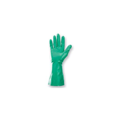kleenguard  g80 nitrile chemical resistant gloves (94448), green, xl (10), 13â€ long, 15 mil, 60 pairs/ case, 5 packs of 12 pairs