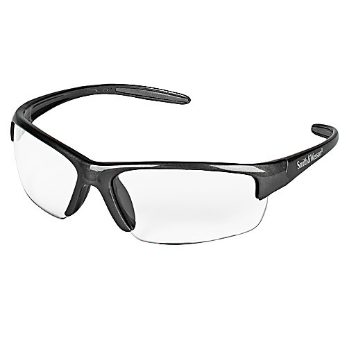 equalizer safety eyewear, gunmetal frame, clear af lens (c08-0475-901)