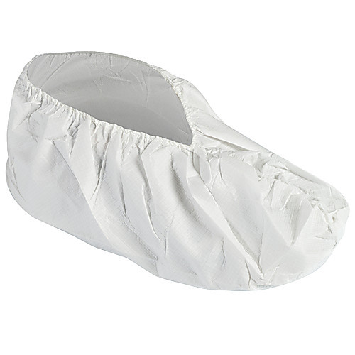 a40 liquid & particle protection shoe covers, white, xl