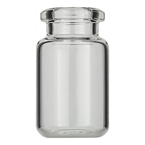 vials n20 crimp, 20 ml, 23.25 x 75.5 mm, clear, flat bottom,
