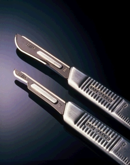 aspen surgical bard parker rib back carbon steel blades 10031644