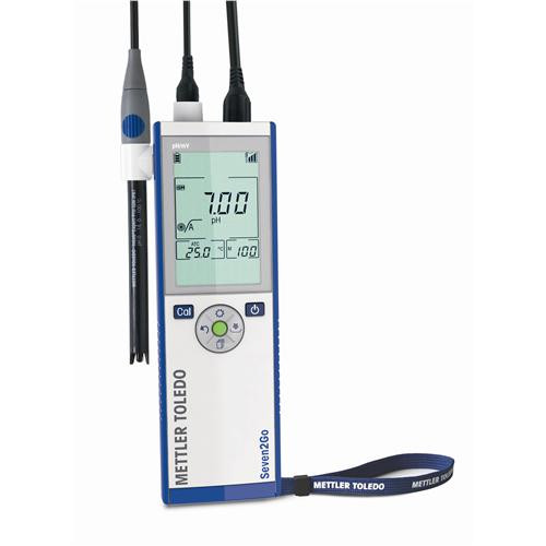 seven2go ph/mv meter s2 - food kit 1 with inlab solids pro-i