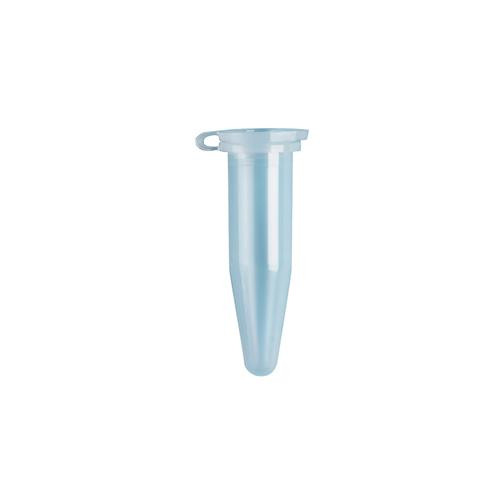 tube w / flat cap, 0.6 ml, frosted, graduated, clear, steril (c08-0500-915)