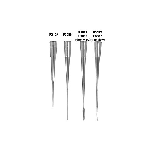 microcapillary pipet tips, round orifice, 69mm x 1.1mm diam. (c08-0501-051)