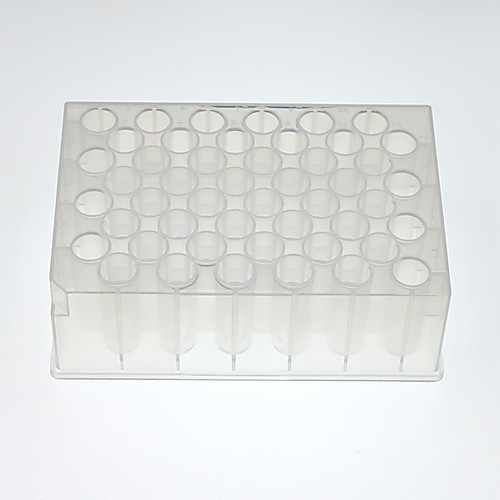 0.5ml 96-well deep well plate, v-bottom, round, non-sterile (c08-0519-754)