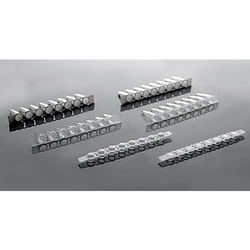 0.2ml pcr 8-strip tubes, white