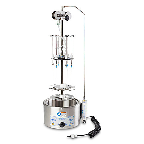 n-evap blowdown evaporator, 6 position, with water bath, 110v - american plug