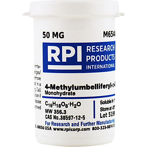 4-methylumbelliferyl-iñ-d-galactoside, 1g