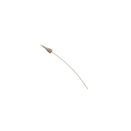 secure-fit fitting, stainless steel, single end, 6cm x 0.005"