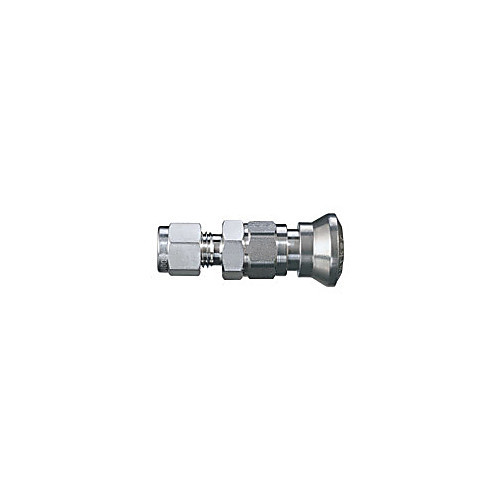 1/8 female quick coupling with shutoff, stainless steel, ea