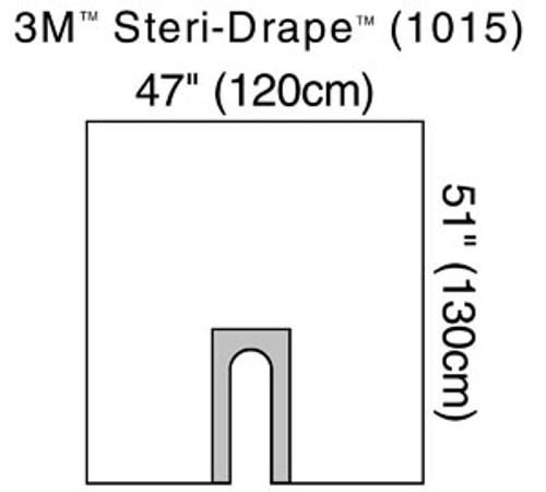 3m steri drape u drapes 10025247