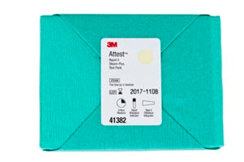 3m attest rapid 5 steam plus test pack 10191358