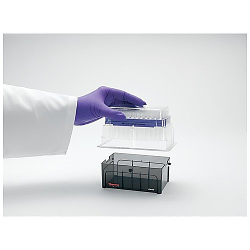 cliptip non-filtered pipette tips, 12.5æl, rack, sterile