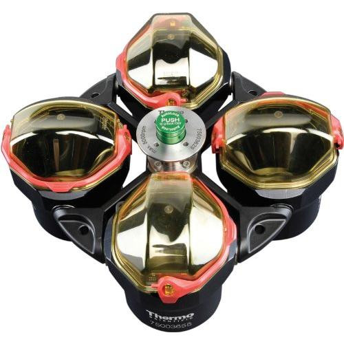 set of 4 spare o-rings for tx-400 caps, with grease for heraeus megafuge 16 / 16r & heraeus multifuge x1 / x1r benchtop centrifuge