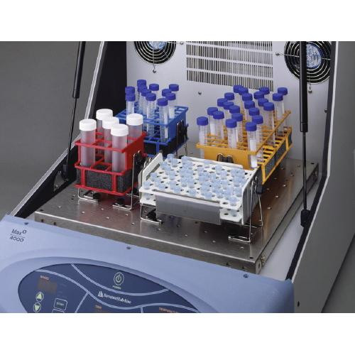 full-size microcentrifuge tube rack, 1.5 ml, blue, 8â€ x 12â€ array