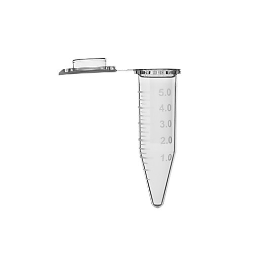 5ml microcentrifuge tube, clear (c08-0685-508)