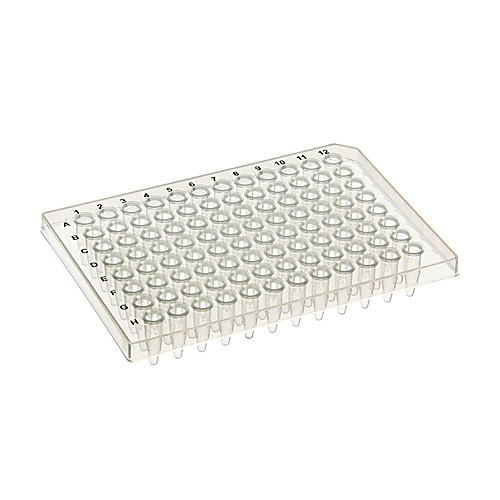 semi skirt, low profile, 96-well light cycler pcr plate, whi (c08-0686-291)