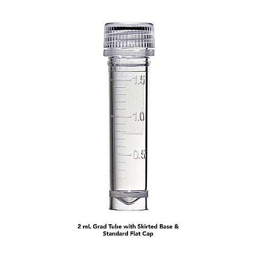 0.5ml assembled standard clear screw cap & tube, skirted bas (c08-0688-773)