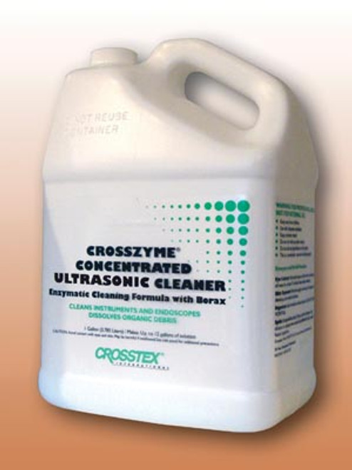 crosstex crosszyme enzymatic presoak  ultrasonic cleaner detergent