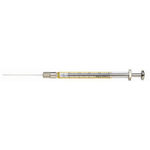 syringe, 10ul, gas tight, ptfe tipped plunger, removable nee