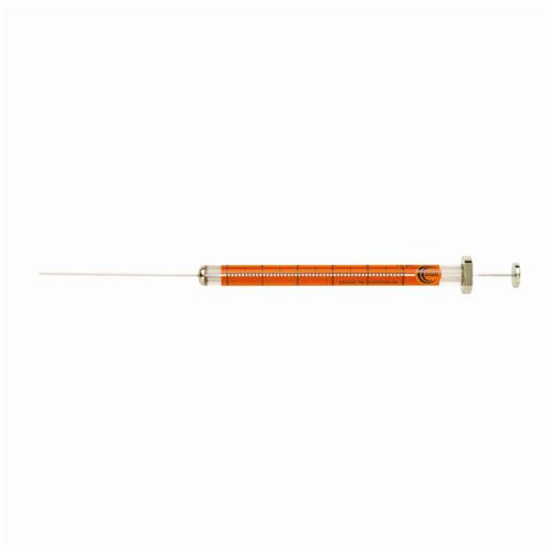 syringe, 10ul, gas tight, ptfe tipped plunger, fixed needle,