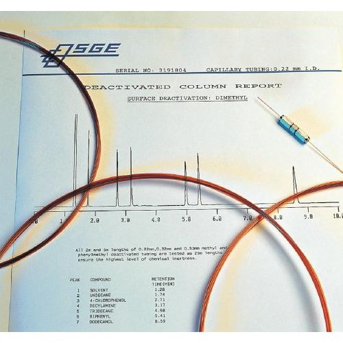 capillary column, bp624, 50m length, 0.53mm id, 3æm
