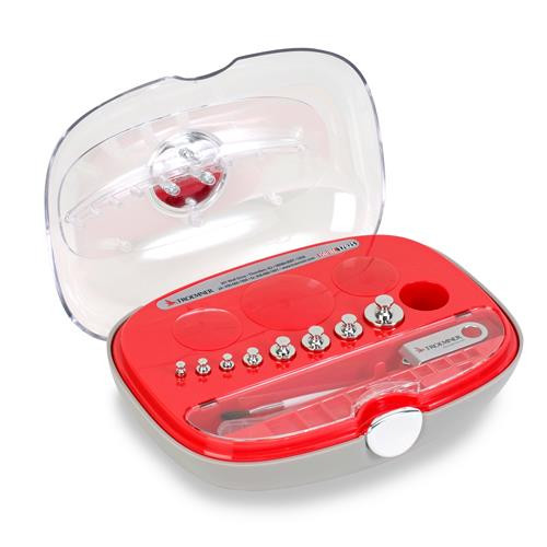 50 g-10 mg analytical precision class 1 weight set with traceable certificate