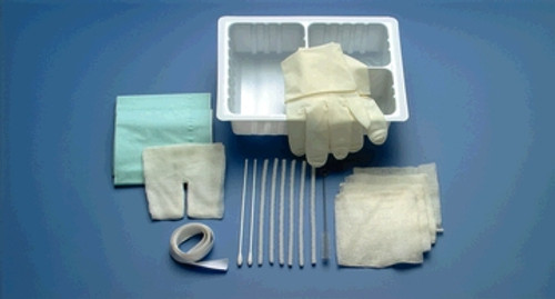 busse tracheostomy care set with gloves
