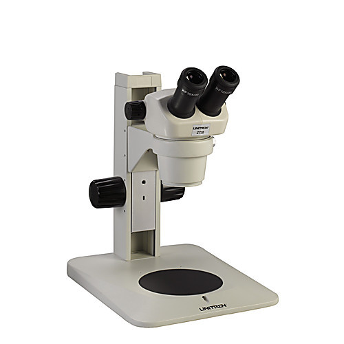 z730 trinocular zoom stereo microscope, on pole stand, 45ø h