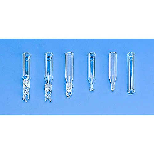 0.15ml clear type i boro glass precision point insert w/ pol (c08-0707-101)