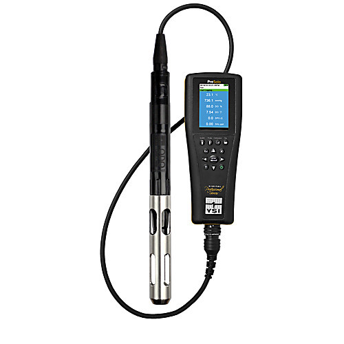 prosolo handheld meter with odo/ct probe, 4m and soft-sided