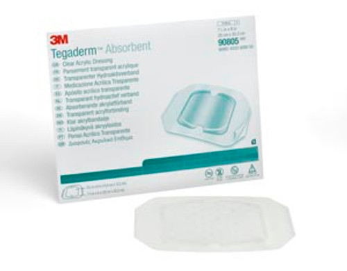 3m tegaderm absorbent clear acrylic dressings 10206248
