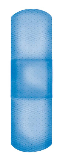 dukal nutramax blue metal detectable adhesive bandages 10014494
