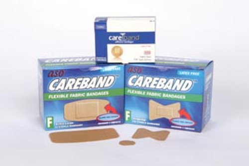 aso careband fabric adhesive strip bandages 10201489