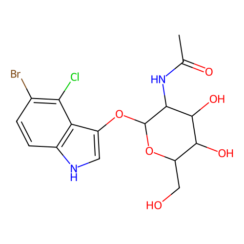 5-bromo-4-chloro-3-indolyl 2-acetamido-2-deoxy-α-d-galactopyranoside (c09-0781-224)