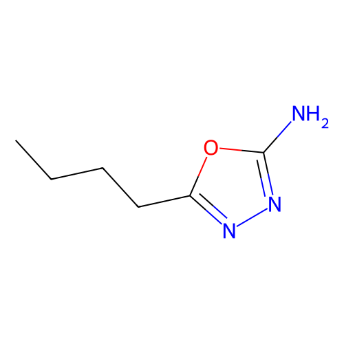 5-butyl-1,3,4-oxadiazol-2-amine (c09-0781-603)