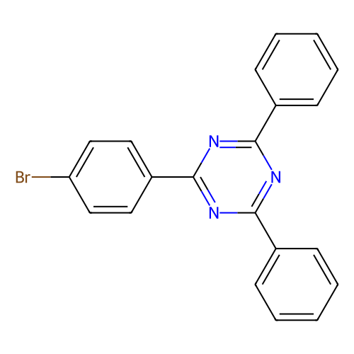 2-(4-bromophenyl)-4,6-diphenyl-1,3,5-triazine (c09-0784-292)
