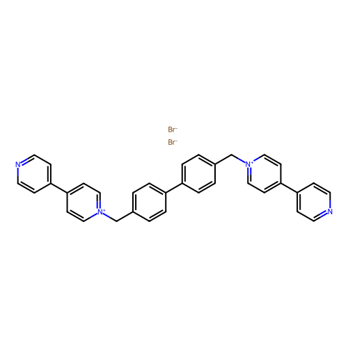 1,1'-[biphenyl-4,4'-diylbis(methylene)]bis(4,4'-bipyridinium) dibromide